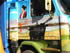 arlesienne sur camion manade remy chaix à l aerographe