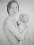 aartiste peintre dessin fusain